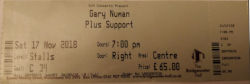Manchester Ticket 2018